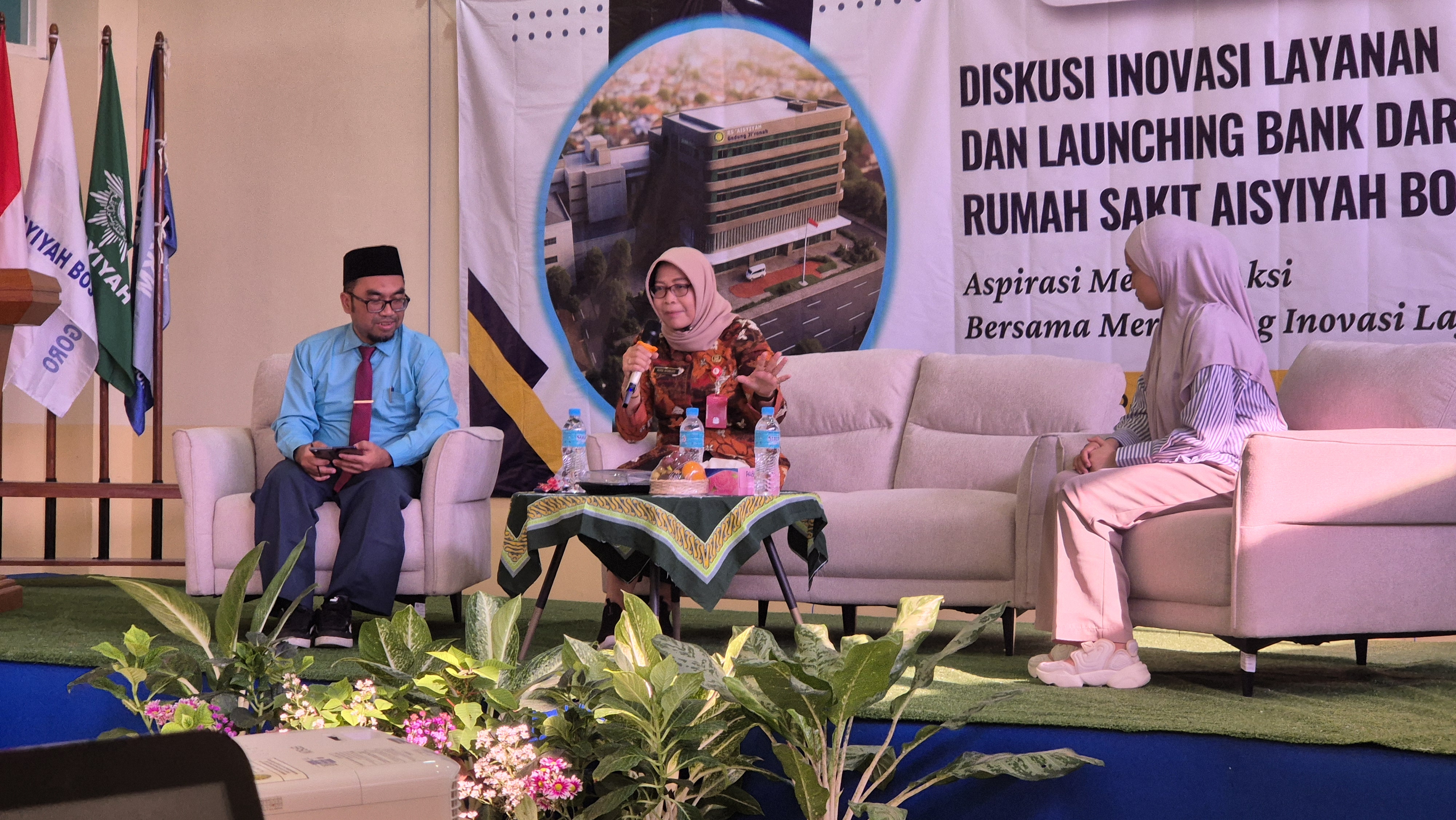 ASPIRASI MENJADI AKSI, DISKUSI INOVASI LAYANAN DAN LAUNCHING BANK DARAH